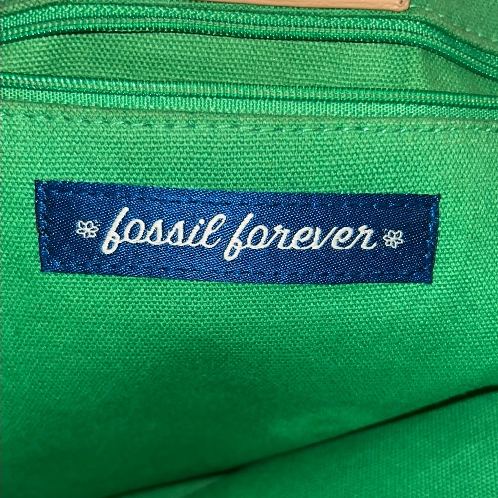 Fossil Forever Vintage Tropical Beaded Detailing Shoulder Bag - Picture 11 of 13